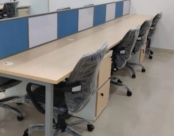 double-sided office workstation — space-saving design