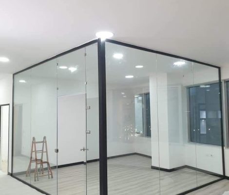 conference room partition credible fitments installation